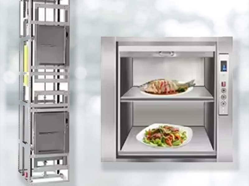 Dumbwaiter call station and floor position indicator